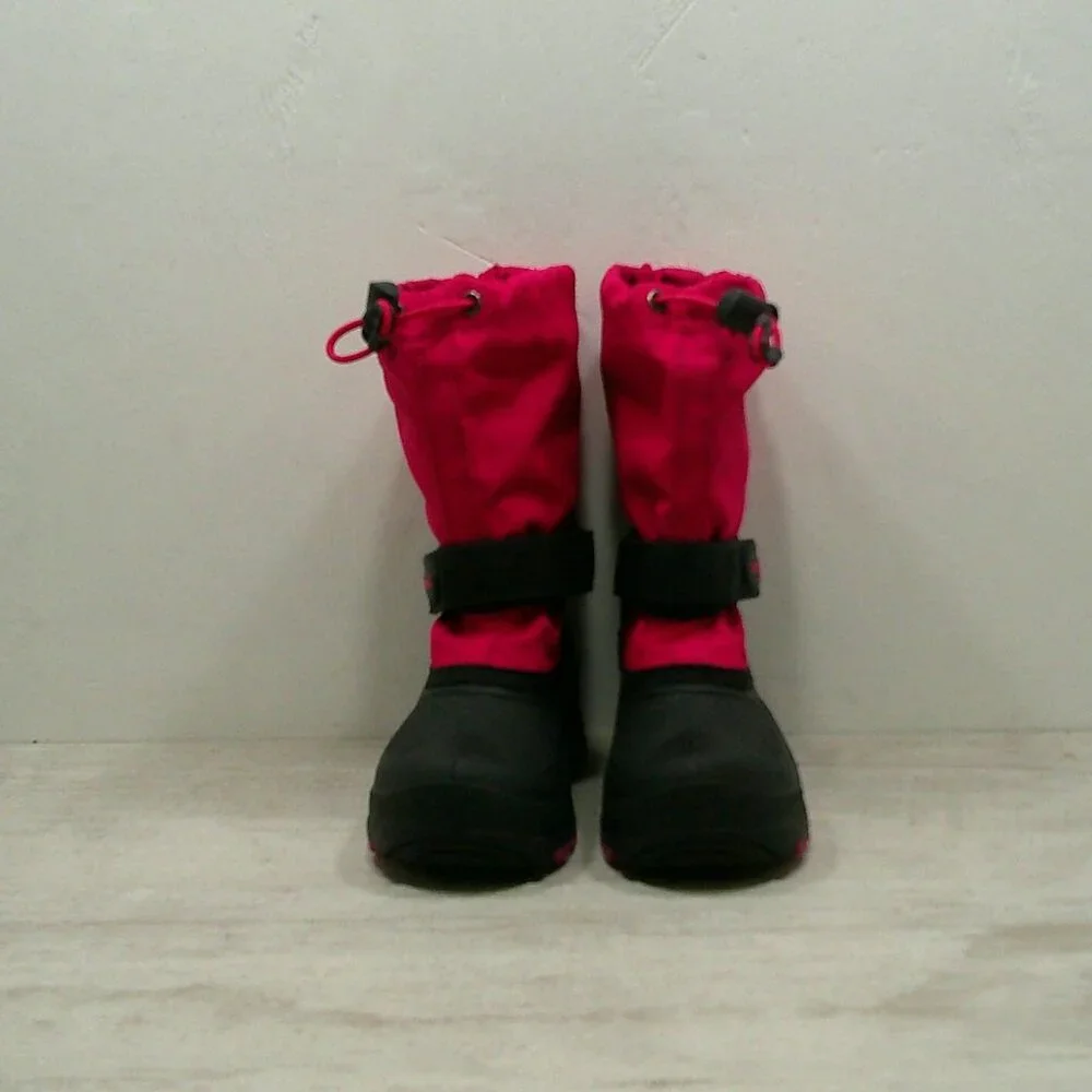 Kamik Fuchsia Black Waterproof Kids' Waterbug Winter Boot | Snow Boot Size 12